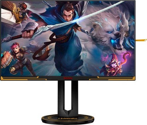 AOC - AG275QXL 27" LCD QHD Gaming Monitor - Black/Gold