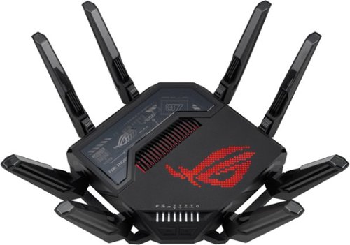 ASUS - ROG Rapture GT-BE98 Pro BE30000 Quad-band Gaming Router - Black