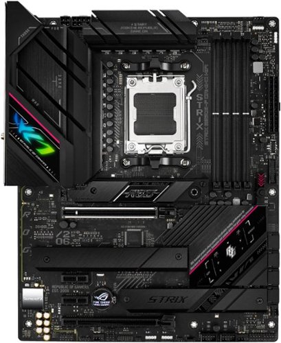 ASUS - ROG STRIX B650E-F GAMING WIFI (Socket AM5) AMD B650E ATX DDR5 Wi-Fi 6E Motherboard