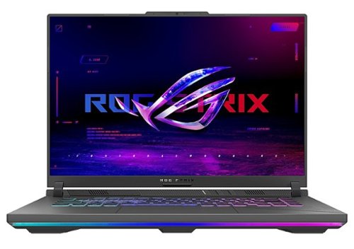 ASUS - ROG Strix G16 16" 240Hz Gaming Laptop QHD - Intel Core i9-14900HX - 32GB Memory - NVIDIA GeForce RTX 4070 - 1TB SSD - Eclipse Gray