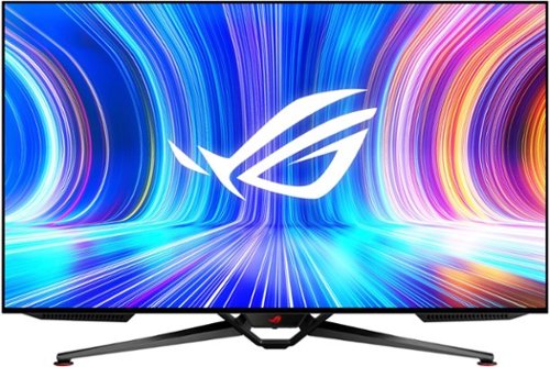 ASUS - ROG Swift 41.5" OLED 4K G-SYNC Gaming Monitor with HDR (DisplayPort, USB, HDMI) - Black