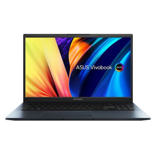 ASUS - Vivobook Pro 15.6" Laptop OLED - AMD Ryzen 9 7940HS with 32GB RAM - NVIDIA GeForce RTX 4060 - 1TB SSD - Quiet Blue