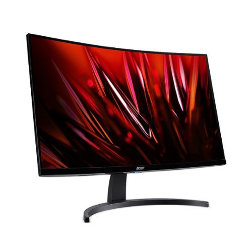 Acer - AOPEN ED273 S3biip 27" LED Curved FHD FreeSync Premium Gaming Monitor (DisplayPort, HDMI) - Black