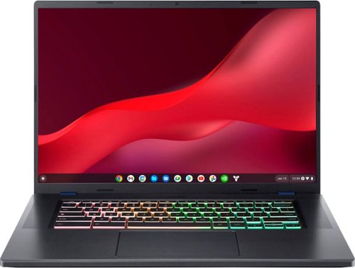 Acer - Chromebook 516 GE Cloud Gaming Laptop - 16" 2560x1600 120Hz - Intel Core i5-1240P - 8GB RAM - 256GB SSD - RGB KB - Titanium Gray