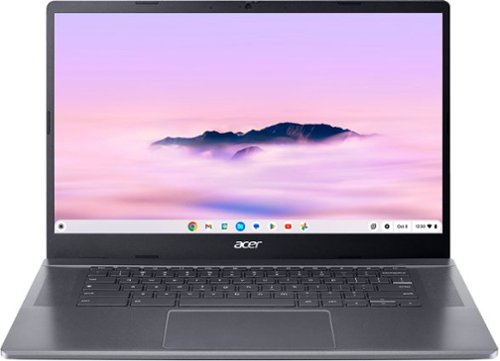 Acer - Chromebook Plus 515 - 15.6" Full HD Laptop - Intel Core i3-1215U with 8GB LPDDR5X - 128GB UFS - Steel Gray