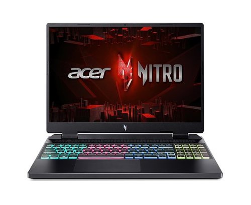 Acer - Nitro 16 - 16" 165Hz Gaming Laptop WQXGA- AMD Ryzen 7 7840HS with 16GB memory- GeForce RTX 4070- 1TB PCIe Gen 4 SSD - Obsidian Black