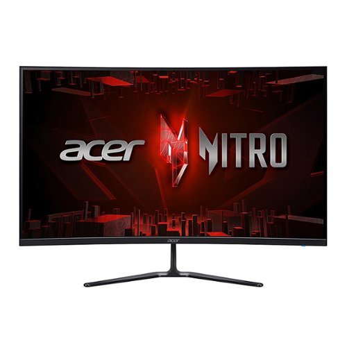 Acer - Nitro ED320Q X2bmiipx 31.5" VA FHD Curved AMD FreeSync Premium Gaming Monitor (1 x DP 1.4, 2 x HDMI 2.0 Ports) - Black