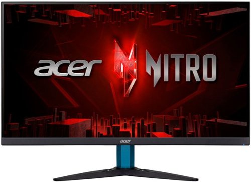 Acer - Nitro KG272U Pbmiipx 27" LED WQHD FreeSync Gaming Monitor (HDMI, DP) - Black