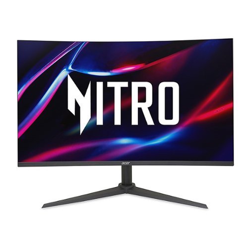 Acer - Nitro XZ320Q S3bmiiphx 31.5" FHD Gaming Monitor, AMD FreeSync Premium (1 x DP 1.2, 2 x HDMI 1.4 Ports & 1 x Audio Out) - Black