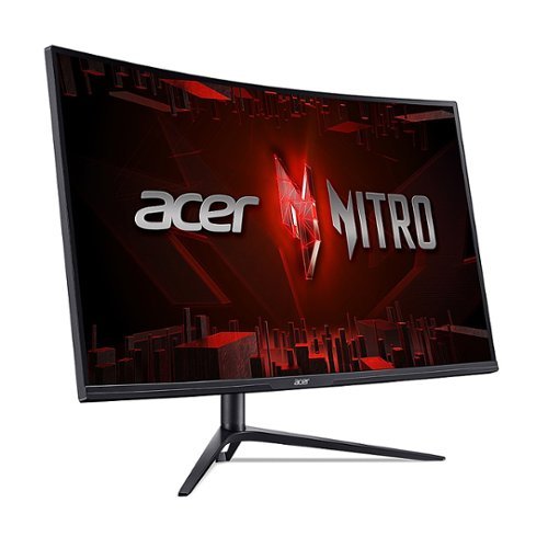 Acer - Nitro XZ320QK P3bmiiphx 31.5" LED UHD FreeSync Monitor (Display Port, HDMI) - Black