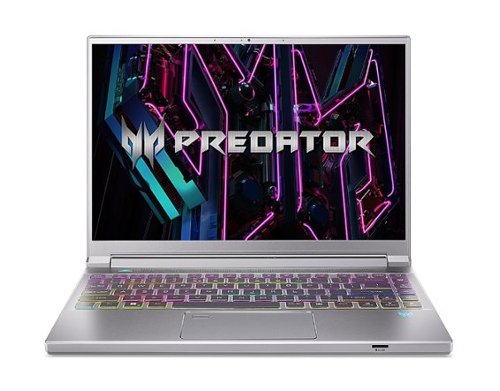 Acer - Predator Triton 14" 250Hz Gaming Laptop Mini-LED - Intel 13th Gen i7 with 16GB LPDDR5 - GeForce RTX 4070- 1TB SSD - Sparkly Silver