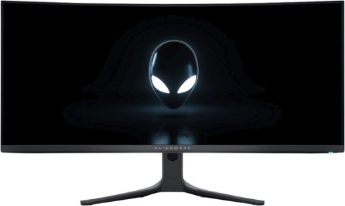 Alienware - AW3423DWF 34" Quantum Dot OLED Curved Ultrawide Gaming Monitor - 165Hz - AMD FreeSync Premium Pro - VESA - HDMI,USB - Dark Side of the Moon