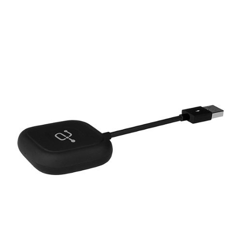 Aluratek - Wireless Adapter for Apple CarPlay - Black