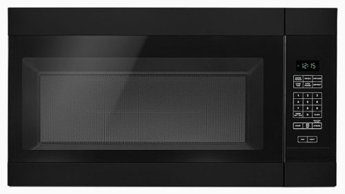 Amana - 1.6 Cu. Ft. Over-the-Range Microwave - Black