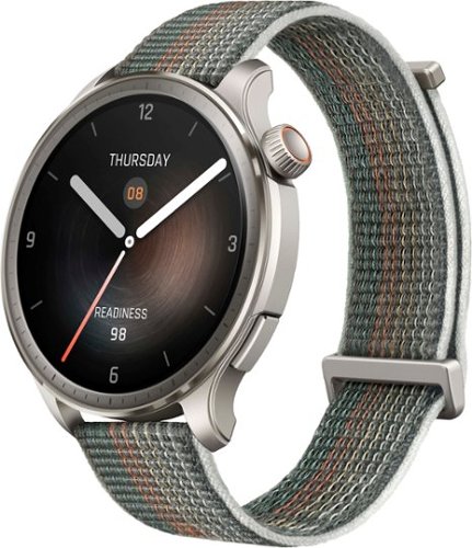 Amazfit - Balance Smartwatch 38mm Aluminum Alloy - Sunset Grey