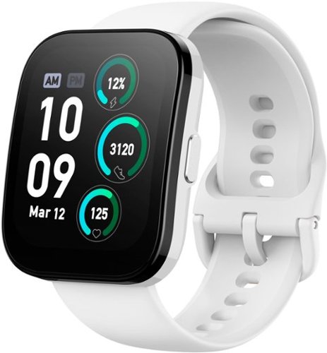 Amazfit - Bip 5 Smartwatch 49mm Polycarbonate Plastic - Cream