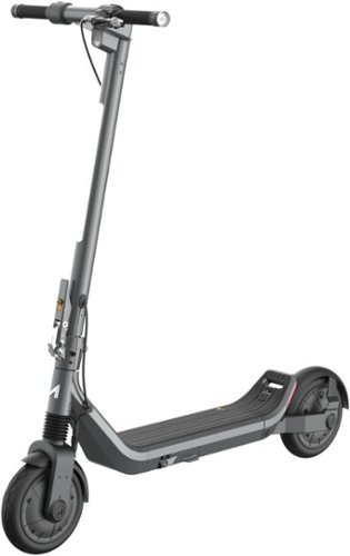 Apollo - Go 2024 Premium Dual-Motor Electric Scooter w/40 mi Max Operating Range & 28 mph Max Speed - Space Gray