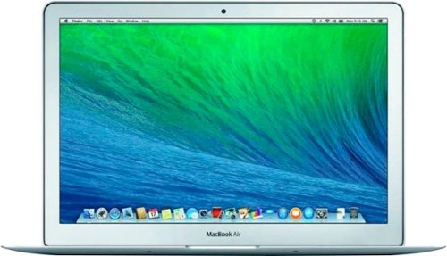 Apple - Geek Squad Certified Refurbished MacBook Air 11.6" Laptop - Intel Core i5 with 4GB Memory - 128GB SSD - Silver