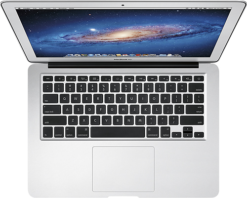 Apple - Geek Squad Certified Refurbished MacBook Air Intel Core i5 Processor 13.3" Display 4GB Memory 128GB Flash Storage - Silver