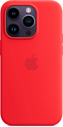 Apple - iPhone 14 Pro Silicone Case with MagSafe - (PRODUCT)RED