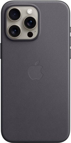 Apple - iPhone 15 Pro Max FineWoven Case with MagSafe - Black