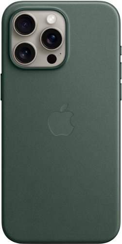 Apple - iPhone 15 Pro Max FineWoven Case with MagSafe - Evergreen