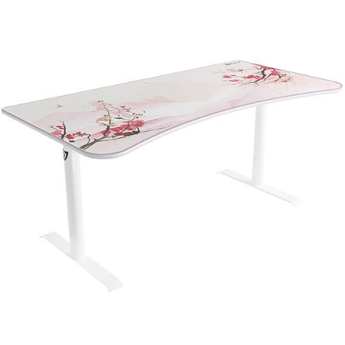 Arozzi - Arena Ultrawide Curved Gaming Desk - Sakura