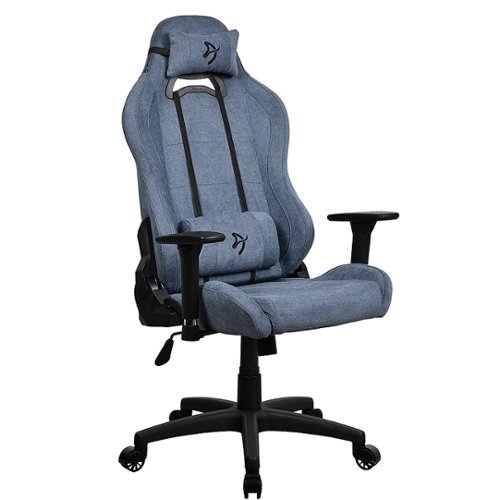 Arozzi - Torretta Soft Fabric Gaming Chair - Blue