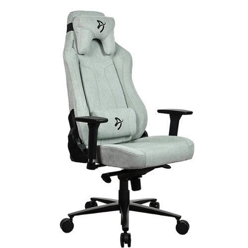 Arozzi - Vernazza Soft Fabric Gaming Chair - Pearl Green