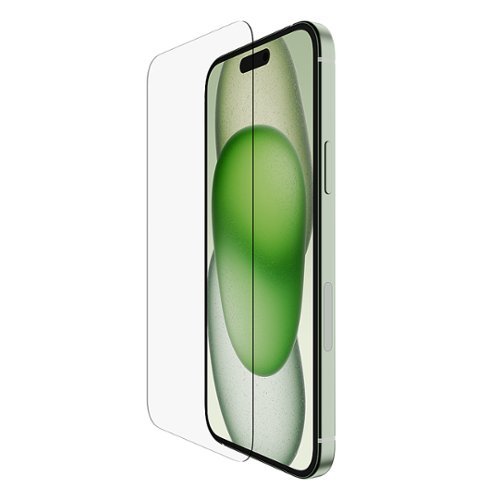 Belkin - ScreenForce™iPhone 15 Plus/14 Pro Max UltraGlass 2 Screen Protector - Clear