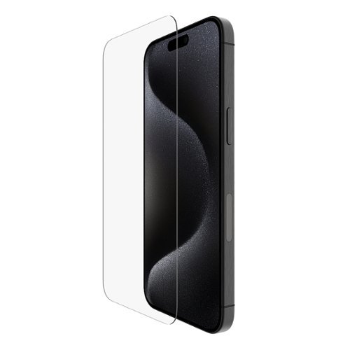 Belkin - ScreenForce™iPhone 15 Pro Max UltraGlass 2 Screen Protector - Clear