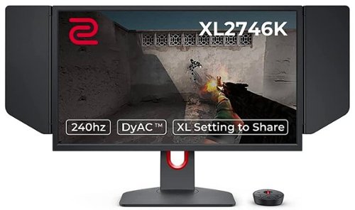 BenQ - ZOWIE XL2746K 27" TN LED 240Hz DyAc+ Esports Gaming Monitor - Black