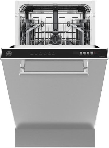 Bertazzoni - 18" Dishwasher, Panel Installed, Standard Tub - Handle kit necessary