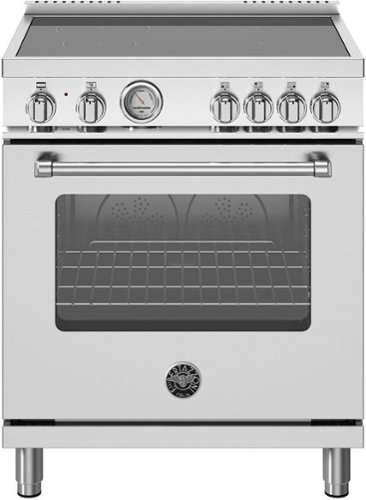 Bertazzoni - 30" Master Series range - Electric oven - 4 induction zones - Stainless Steel