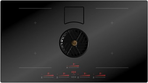 Bertazzoni - 36" Induction Downdraft Cooktop - Black