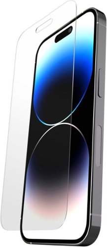 BodyGuardz - Pure Glass Screen Protector for Apple iPhone 14 Pro - Clear