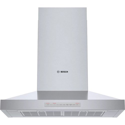 Bosch - 500 Series 30" Convertible Range Hood with Wi-Fi - Stainless Steel