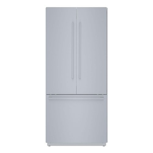 Bosch - Benchmark Series 19.4 Cu. Ft. French Door Built-In Smart Refrigerator - Stainless Steel