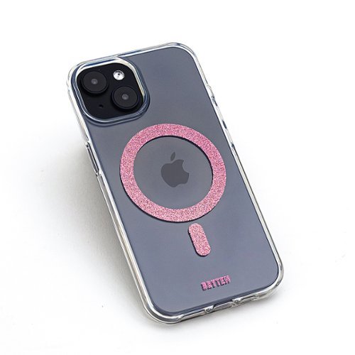 Bryten - MagFX Case for Apple iPhone 15 - Pink Glitter