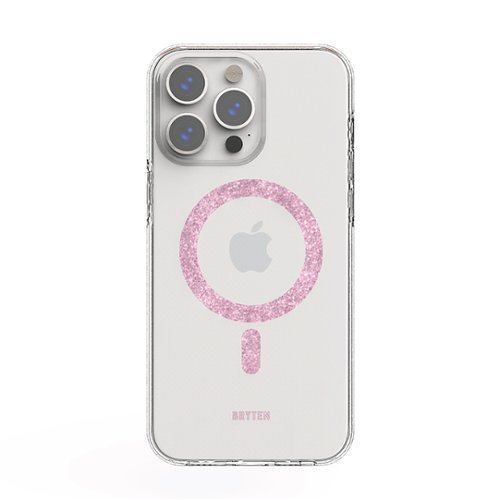 Bryten - MagFX Case for Apple iPhone 15 Pro Max - Pink Glitter