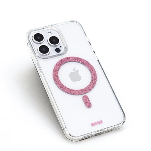 Bryten - MagFX Case for Apple iPhone 15 Pro - Pink Glitter