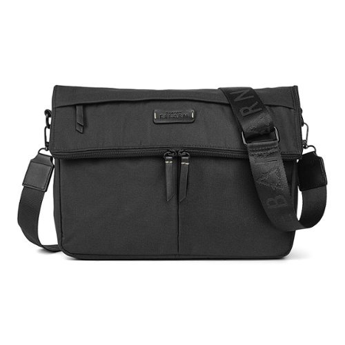 Bugatti - Reborn Collection - Convertible Crossbody to a Waist Bag- RPET Polyester - Black