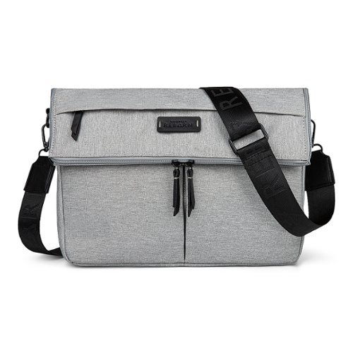 Bugatti - Reborn Collection - Convertible Crossbody to a Waist Bag- RPET Polyester - Gray