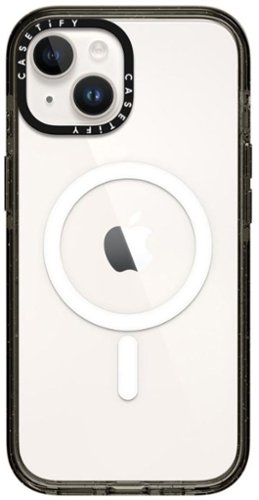 CASETiFY - Impact Case with MagSafe for Apple iPhone 15 - Clear/Black