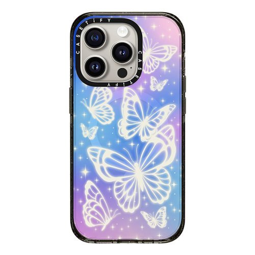 CASETiFY - Impact Case with MagSafe for Apple iPhone 15 Pro - Butterfly Aurora