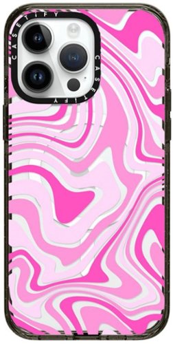 CASETiFY - Impact Case with MagSafe for Apple iPhone 15 Pro Max - Pink Swirls