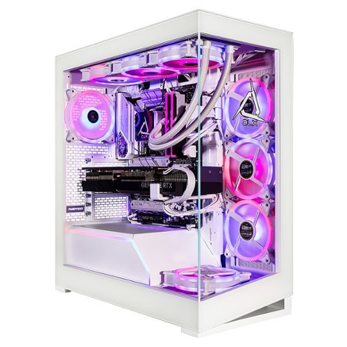 CLX - HORUS Gaming Desktop - Intel Core i9 14900KF - 64GB DDR5 5600 Memory - GeForce RTX 4090 - 2TB NVMe M.2 SSD + 6TB HDD - White