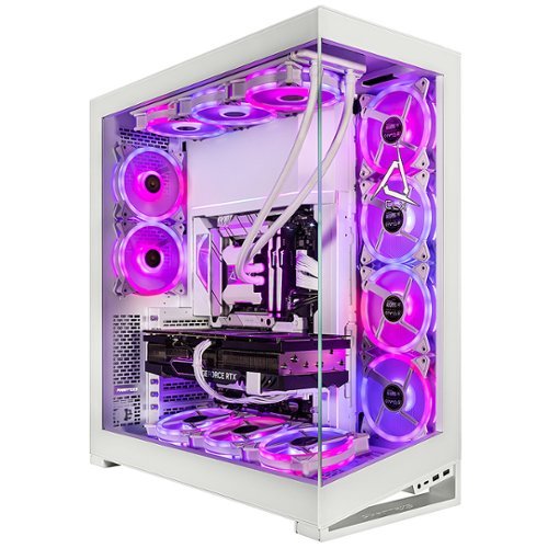 CLX - RA Gaming Desktop - AMD Ryzen 7 7800X3D - 64GB Memory - GeForce RTX 4090 - Samsung PRO 2TB NVMe M.2 SSD + 6TB HDD - White