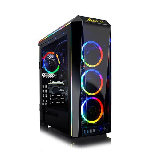 CLX - SET Gaming Desktop - AMD Ryzen 9 5900X - 64GB Memory - Radeon RX 6900 XT - 1TB NVMe SSD + 6TB HDD - Black