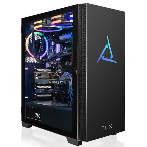 CLX - SET Gaming Desktop - Intel Core i7 13700KF - 32GB Memory - NVIDIA GeForce RTX 3080 - 1TB NVMe M.2 SSD + 4TB HDD - Black